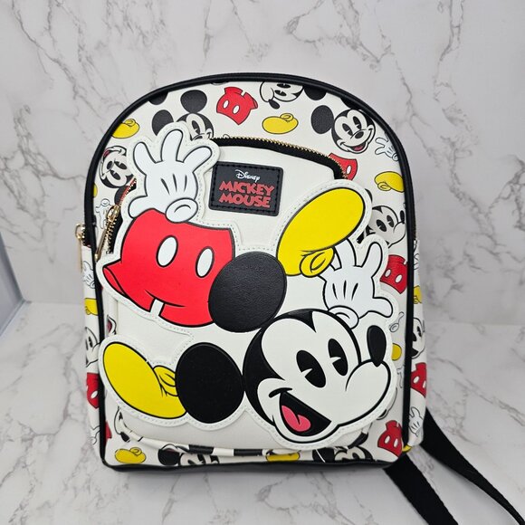 NWT Disney Mickey Mouse BioWorld Backpack - Picture 1 of 7